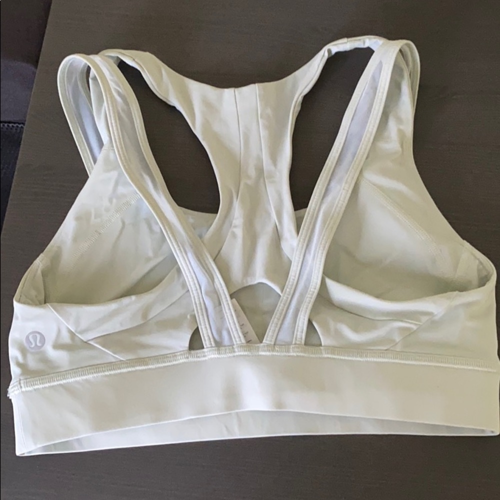 lululemon sports bra light sage